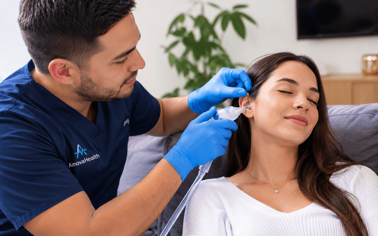 Lavado de oídos a domicilio AinovaHealth